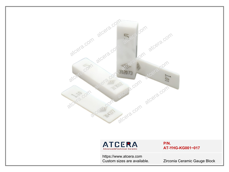 Drawing of Zirconia Ceramic Gauge Block