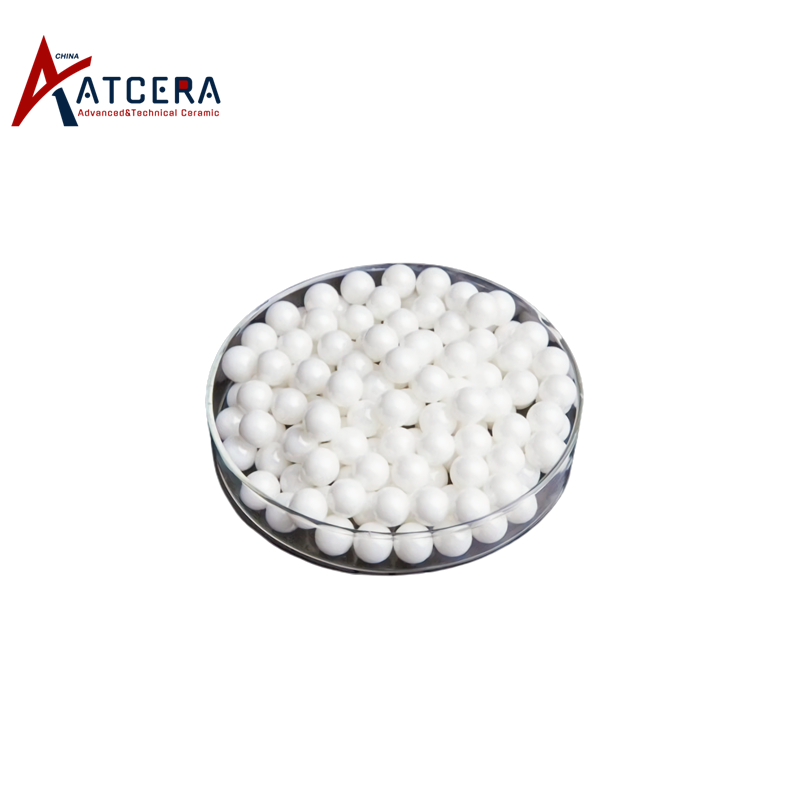 Composite zirconia ceramic beads