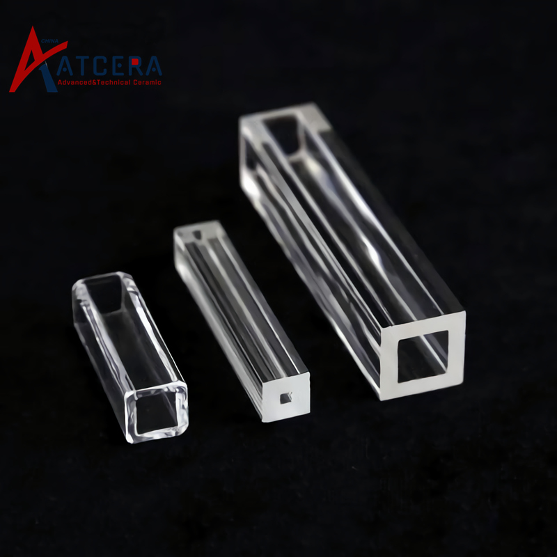 quartz rectangular tube