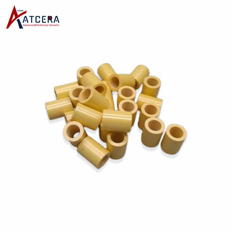 Magnesia stablized zirconia ceramic tube single bore