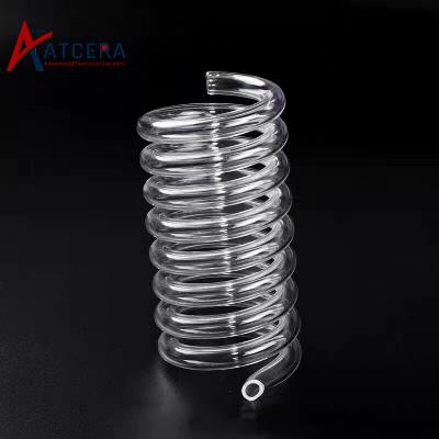 Quartz spiral tube