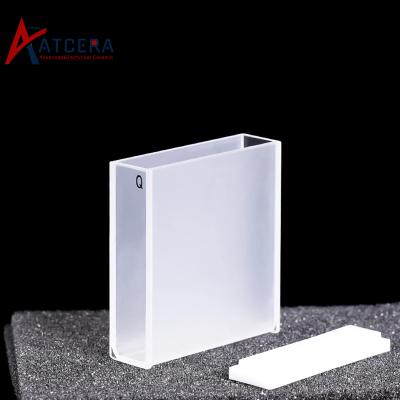 Quartz cuvette cells with lid