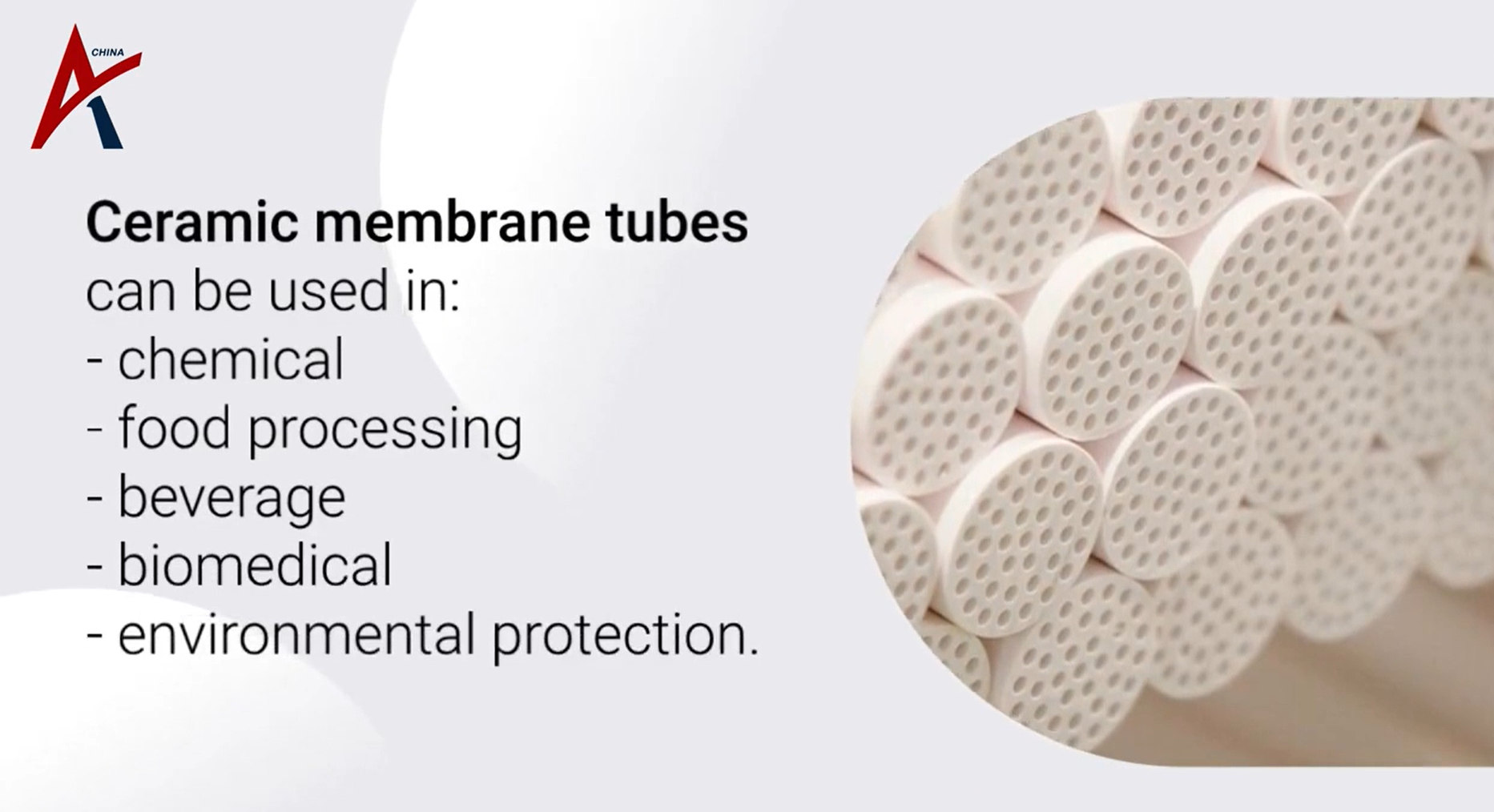 Оптовые керамические мембранные трубки Производитель | Al2O3, SIC Ceramic | Atcera